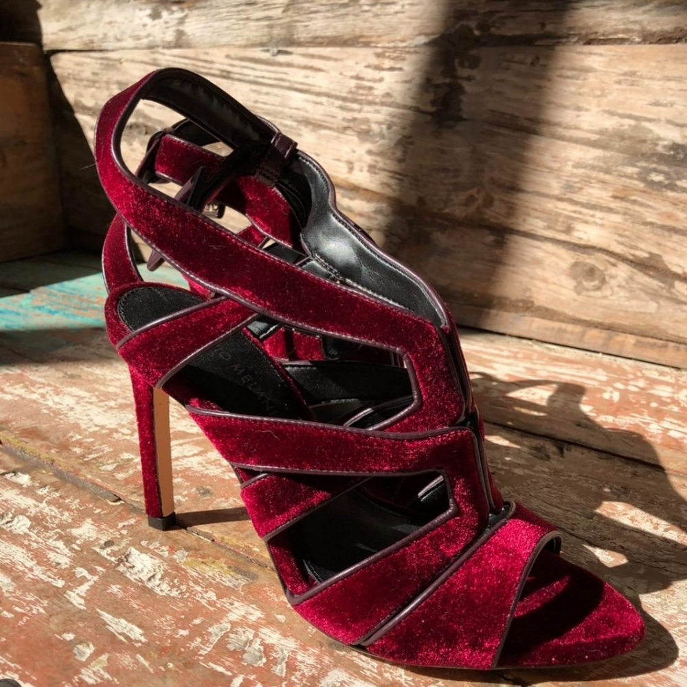 Antonio Melani  Burgundy Red Sexy Heels
